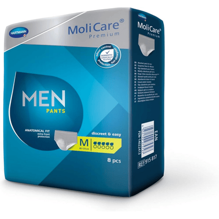 Hartmann Molicare Premium Men Pants 5 druppels Medium - 4 pakken van 8 stuks