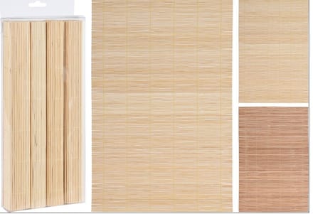 Placemat Bamboe set 4