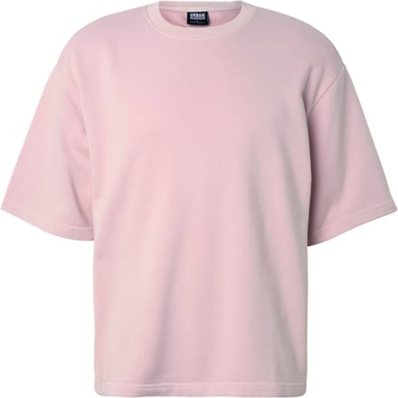 Urban Classics - Heavy Washed Boxy Heren Tshirt - S - Roze