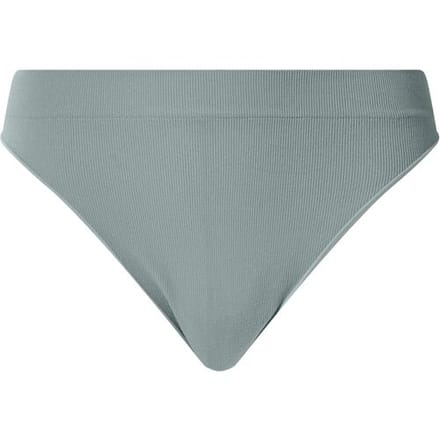 ESMARA Set van 3 geribde dames strings (groen, M (40/42))
