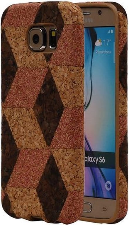 Kurk Design TPU Cover Case voor Samsung Galaxy S6 Hoesje Model A