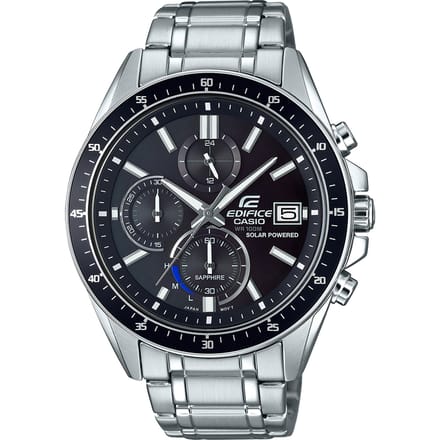 Casio Edifice EFS-S510D-1AVUEF Herenhorloge 46,1 mm - Solar - Zilverkleurig