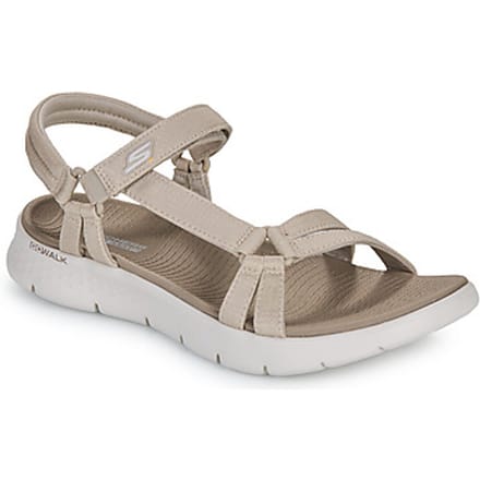 Skechers Go Walk Flex Sandal - Sublime Dames Sandalen - Taupe - Maat 41