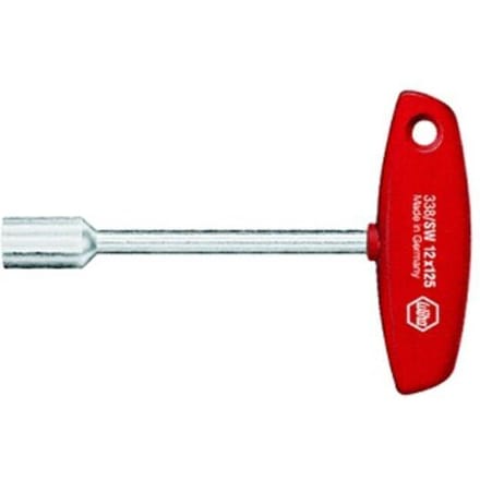 Werkplaats Dopschroevendraaier Wiha 01006 Grootte: 8 mm Koplengte: 125 mm