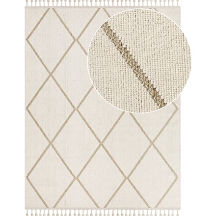 Tapijt Munico beige 200x280 cm