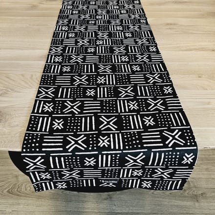 Set van 2 Handgemaakte Tafellopers | 200x35cm | Gemaakt Van 100% Katoen