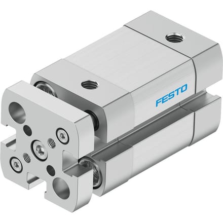 Festo Compacte Cilinder 12mm Boring 10mm Slag ISO 21287 Dubbelwerkend - 554206 - P2DMT