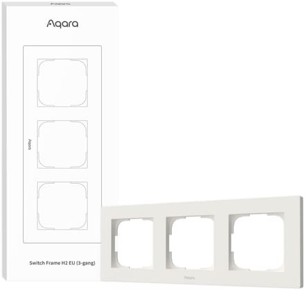 Aqara Switch Frame H2 EU White (3-gang)