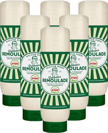 Popp - Delicate remoulade - 6x 650ml