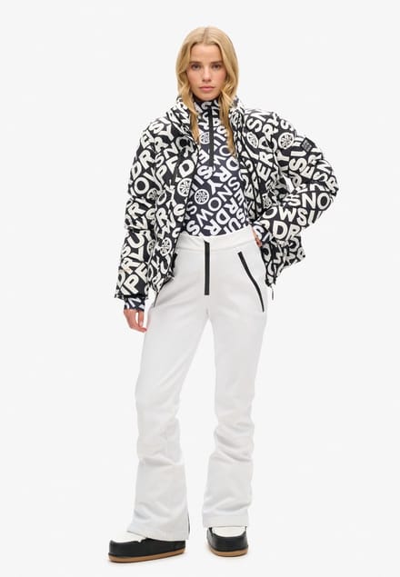 Superdry - Slimfit Softshell skibroek - Dames - Skibroeken