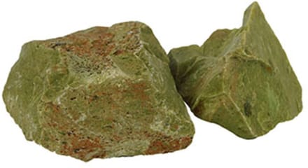 Opaal groen ruw