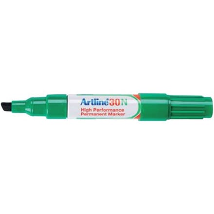 Viltstift Artline 30 schuin 2-5mm groen