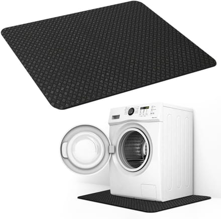 Anti-trillingsmat - Wasmachineonderlegger - Apparaat Stabiliseren - Dubbelzijdig Antislip - 60 x 60 cm