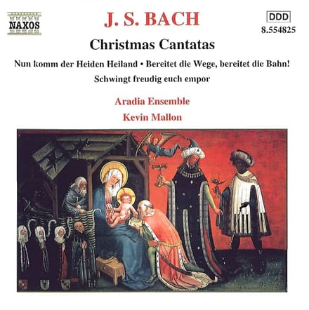 Aradia Ensemble, Kevin Mallon - J.S. Bach: Christmas Cantatas Nos. 36, 132&61 (CD)