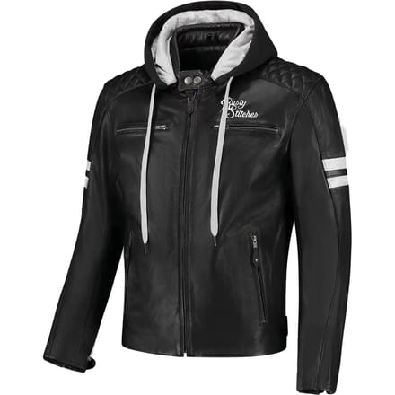 Motorjack met capuchon Rusty Stitches Super Jari V2