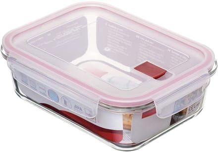 SCH® Magnetron Bakjes met Deksel - Bakjes met Deksel - Transparant - ‎21cm x 16cm x 7cm