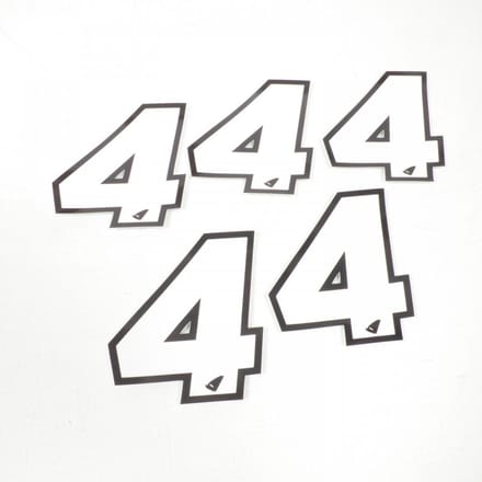 Autocollant stickers UFO pour Auto Numéro 4 130x106mm Neuf