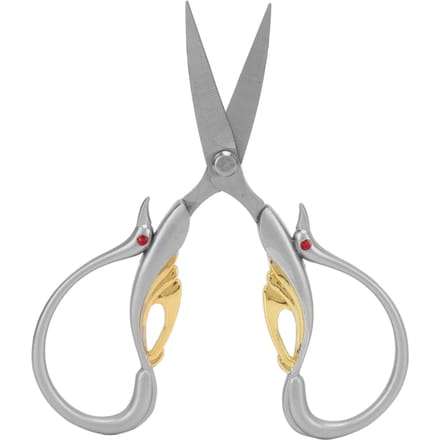 Ciseaux d'artisanat Style vintage Acier inoxydable Haute netteté Gain de temps Large application Vintage gray