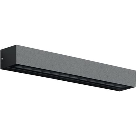 KS Verlichting Score Muurlamp Zwart Large