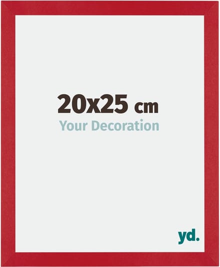 Your Decoration - Fotolijst 20x25 cm - MDF - Rood - Mura