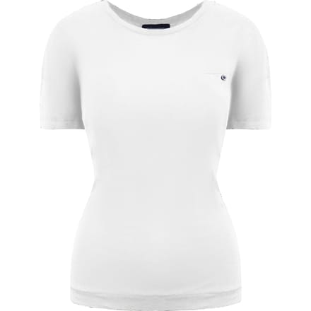 Champion Logo Dames Wit T-Shirt
