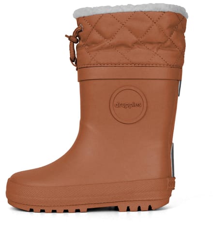 Druppies Winterlaarzen Kinderen - Gevoerde Regenlaarzen - Snowboots - Toffee Caramel - Maat 23