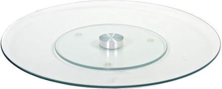 GER Alice draaiplateau - kristal glas - Ø 35 cm
