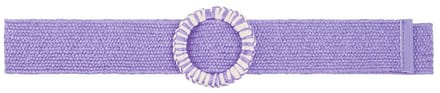 YWG - Kleurrijke riem met print - 105 cm - Paars