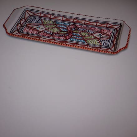 Dishes & Deco Marron Serveerschaal - 38x17x12cm