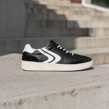 Cafe Moda hank sneaker zwart/wit leer
