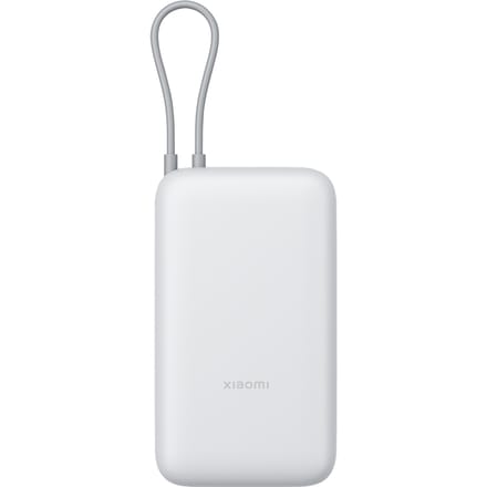 Xiaomi PB2020MI power bank - integrated cable - Li-Ion - USB-C USB - 22.5 Watt - 20000 mAh