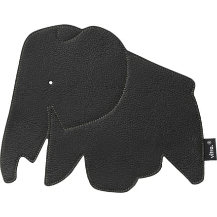 Vitra Elephant Pad - Leer zwart