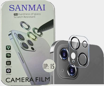 Camera lens voor iPhone 15 Lens Screen protector - 9H Tempered Glass camera screenprotector beschermglas 2 Stuks