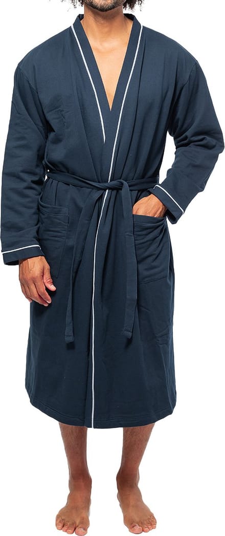 Ammann Heren ochtendjas sweat - organic cotton