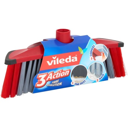 Vileda 3Action Binnenbezem - Binnenbezem - 3Action-technologie