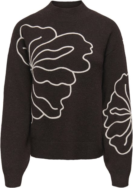 Jacqueline de Yong Jdyjella ls flower pullover knt noos dessin
