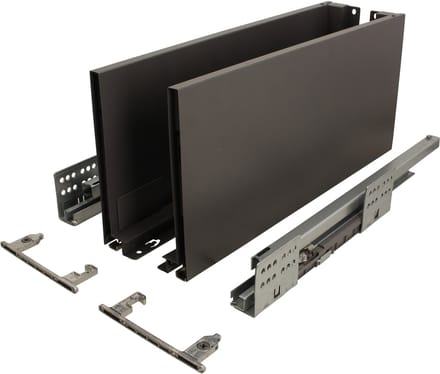 Gamet S-BOX Serie - Hoge Lade - Antraciet - 450mm