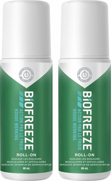 Biofreeze Cold Action Gel Roller - 2 x 84 gr - Voordeelverpakking