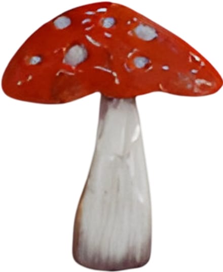 Steker ijzer paddenstoel 16x45 cm I Buitengewoon de Boet