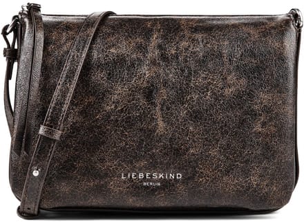 LIEBESKIND BERLIN schoudertas Nina Crossbody Deep Soil donkerbruin