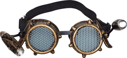 Boland - Partybril Shinepunk - Volwassenen - Steampunk, Sciencefiction - Steampunk- Sciencefiction