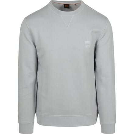 BOSS Sweater Westart Grijs - Maat XXL - Heren - Sweaters