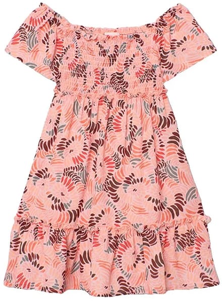 Boboli 433066 Korte Mouw Jurk Roze 14 Years Meisje