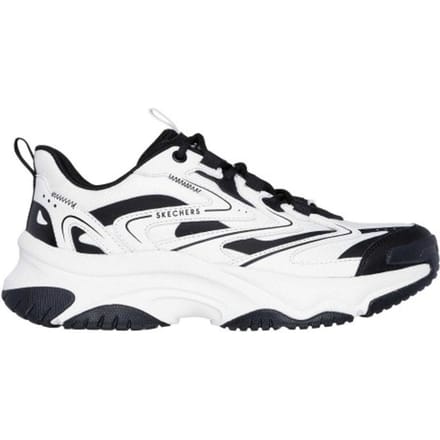 Skechers Dames Moonhiker Logo Sneakers (Wit/Zwart)