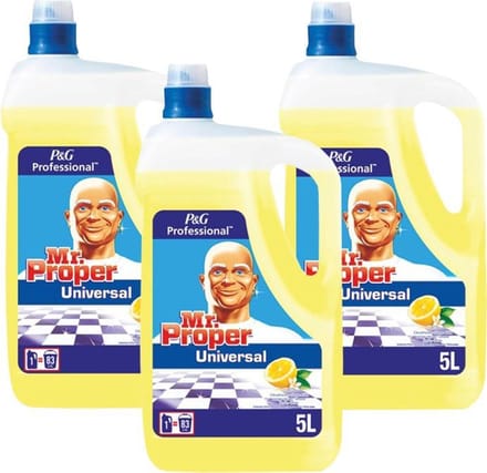 Mr Proper Universal Zomer Citroen 3 x  5L - Voordeelverpakking