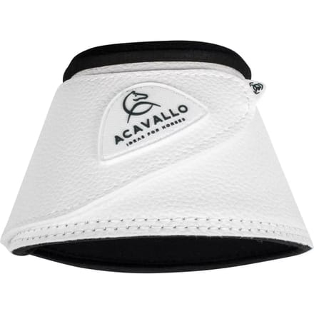 Kappen voor paard van synthetisch leer met klittenbandsluiting Acavallo