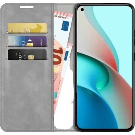 Just in Case Xiaomi (Mi) 11 Lite 5G (NE) Portemonnee Hoesje Grijs