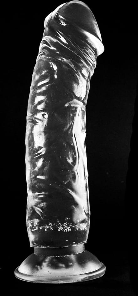 Dark Crystal XXL Dildo 32 x 7 cm - transparant