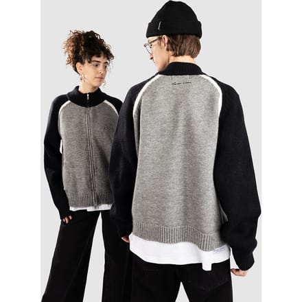 Another Cotton Lab Another Zip Vest zwart