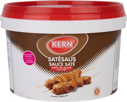 Kern Satésaus kant en klaar - Emmer 2,5 kilogram